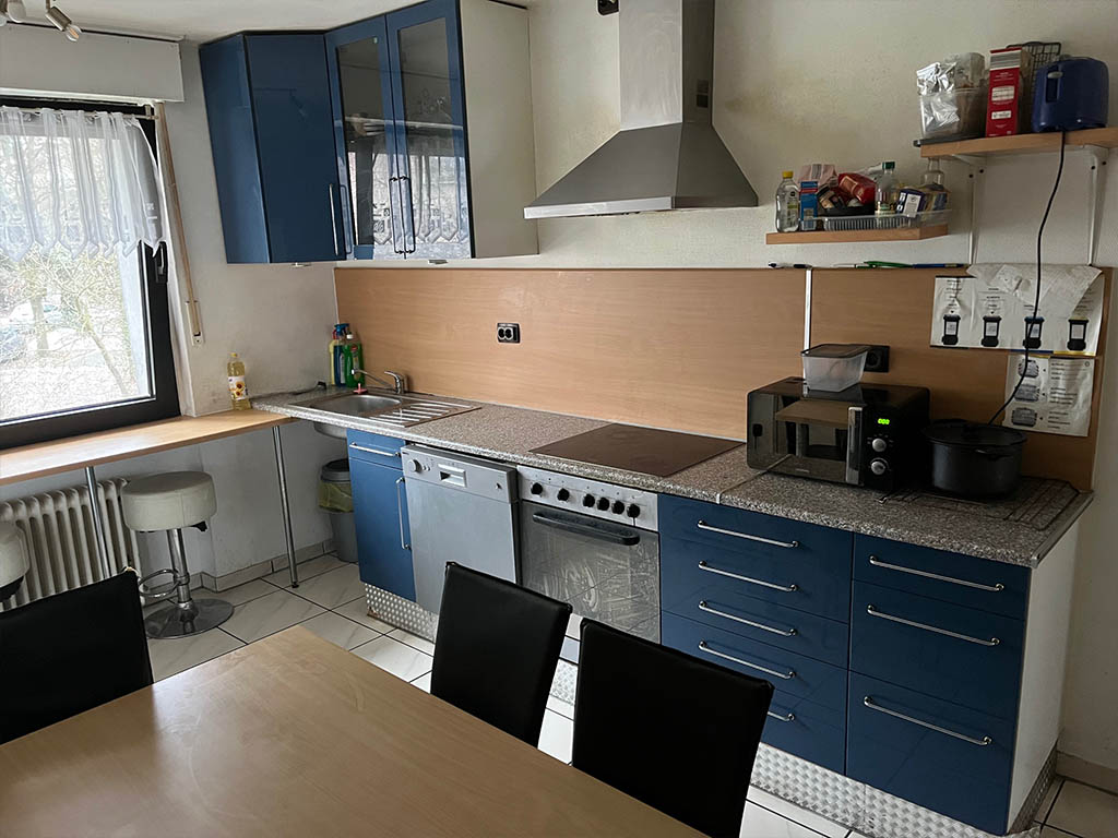 Gemeinschaftsküche Zimmervermietung Lüdo